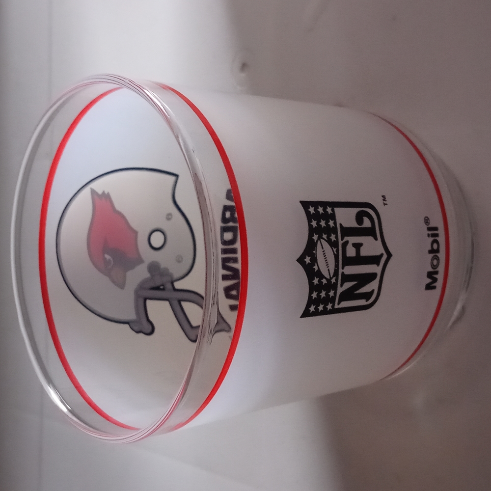 Vintage NFL St. Louis Football Cardinals Drinking Glasses Set Of 4 - Picture 2 of 3